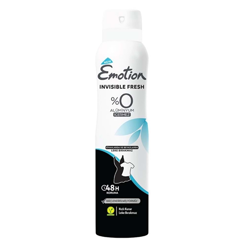 Emotion Deodorant 150Ml Invisible Fresh