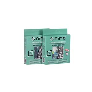 Nimo Yıkanabilir Yüz Maskesi Yetişkin 2 Li