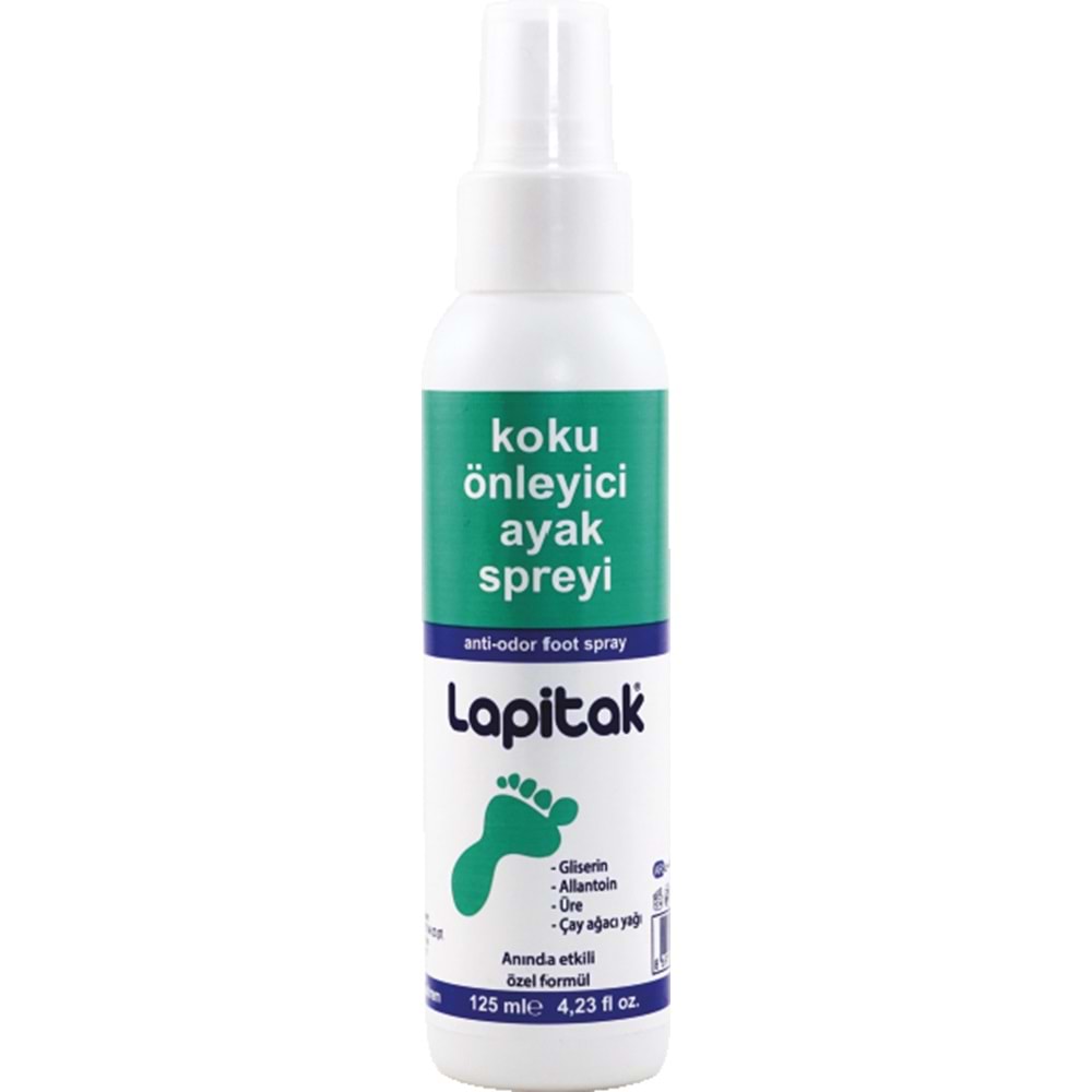 Lapitak Koku Önleyici Ayak Spreyi 125 Ml