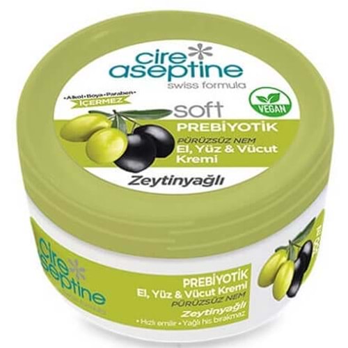 Cire Aseptine El, Yüz ve Vücut Kremi Zeytinyağlı 300 Ml