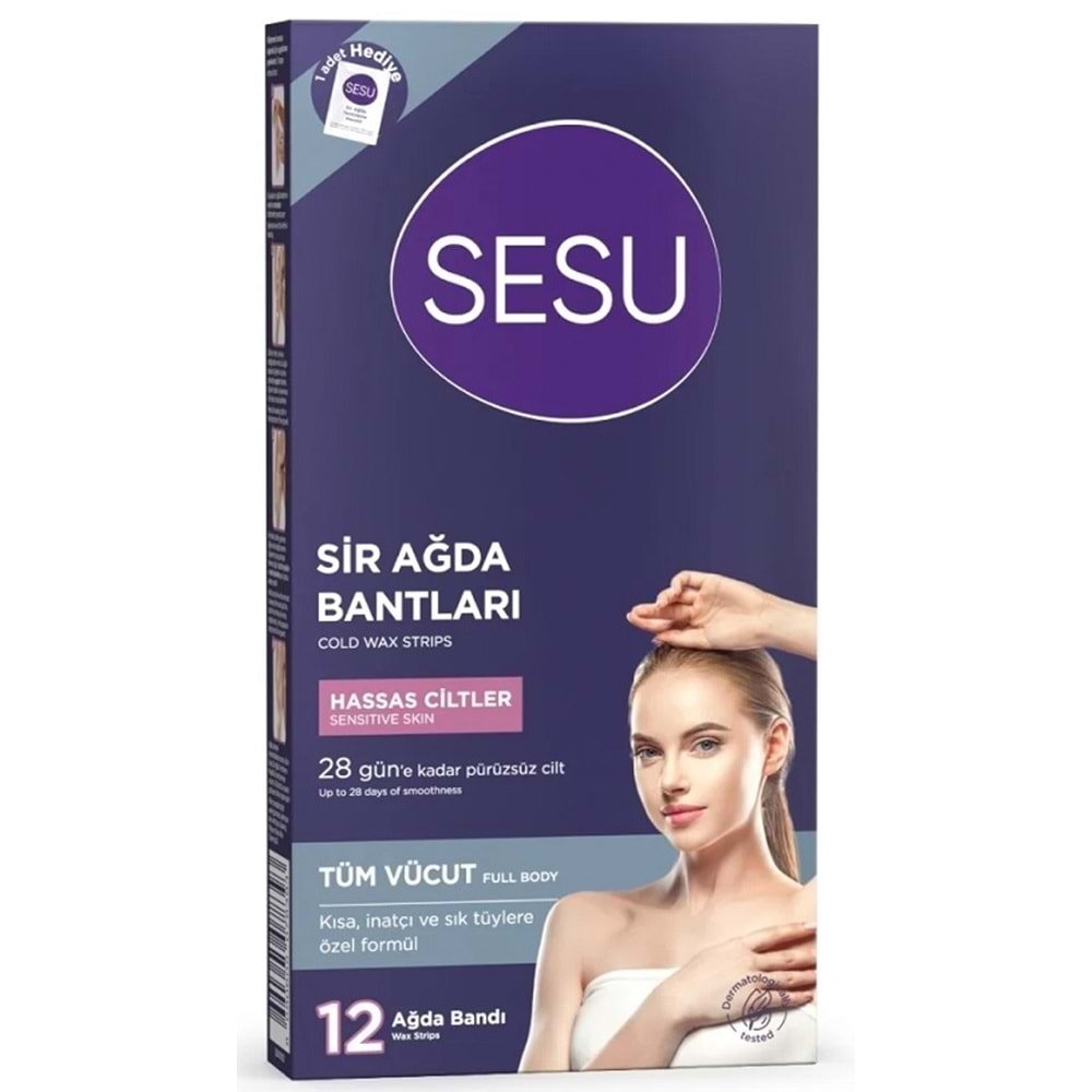 Sesu Ağda Bandı Hassas 12Li