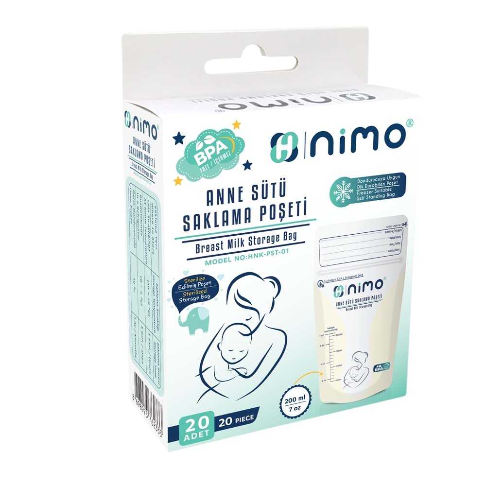 Nımo Süt Saklama Posetı 20 Lı(Hnk-Pst-01)