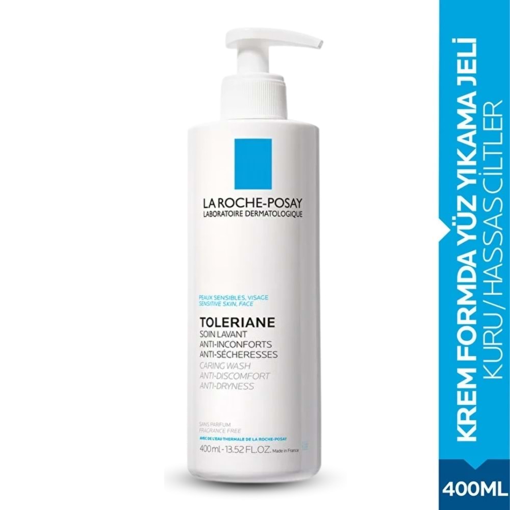La Roche Posay Toleriane Nemlendirici Temizleyici Jel 400Ml