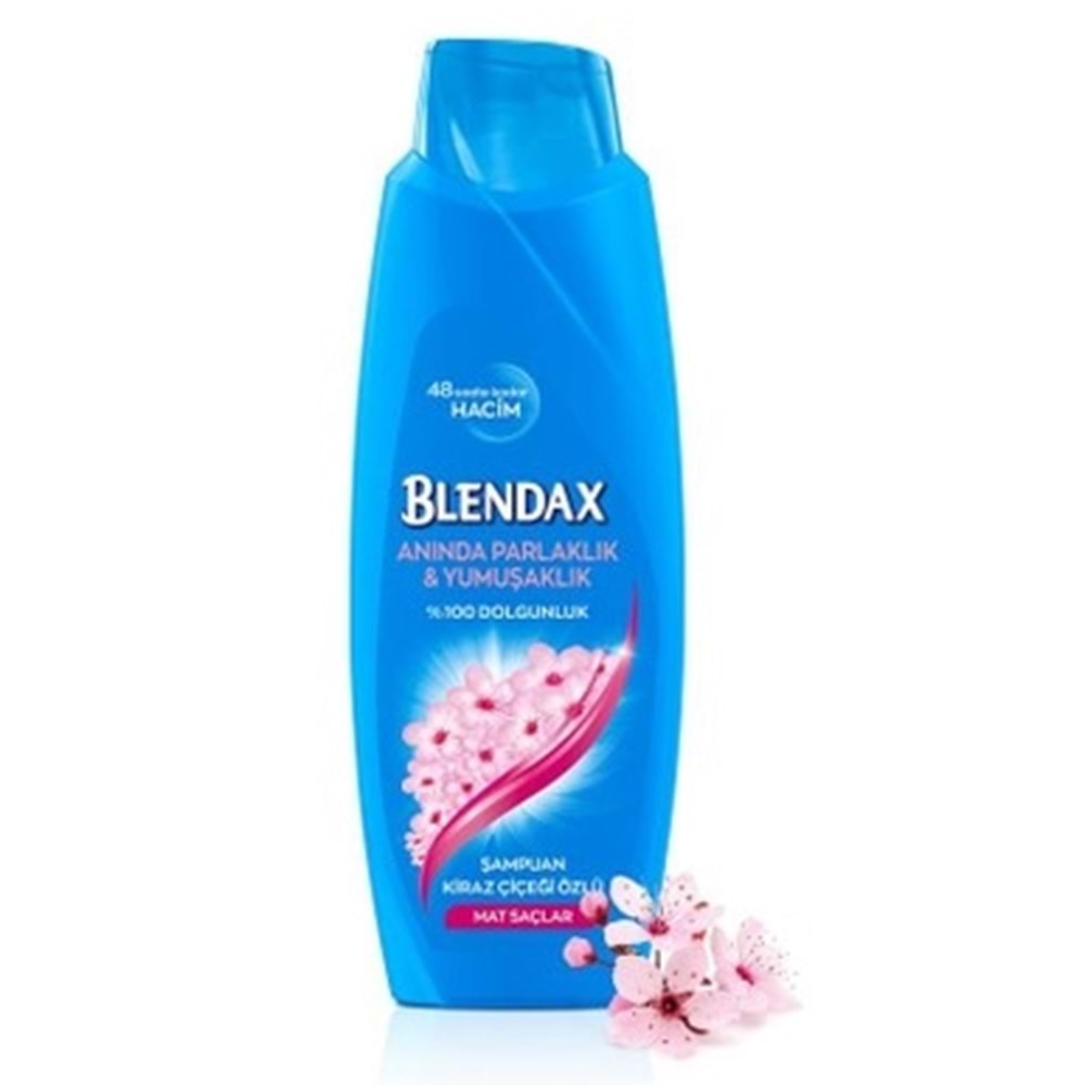 Blendax Kiraz Çiçeği Özlü Mat Saçlar İçin Sampuan 500Ml