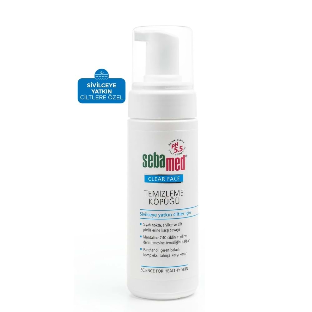 Sebamed Clear Face Yüz Temizleme Köpüğü 150 mL