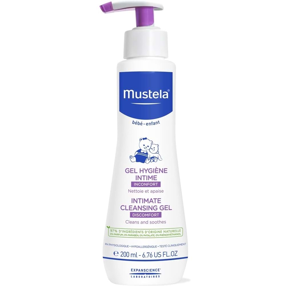 Mustela Aloe Vera Özlü İntim Temizleme Jeli 200 mL