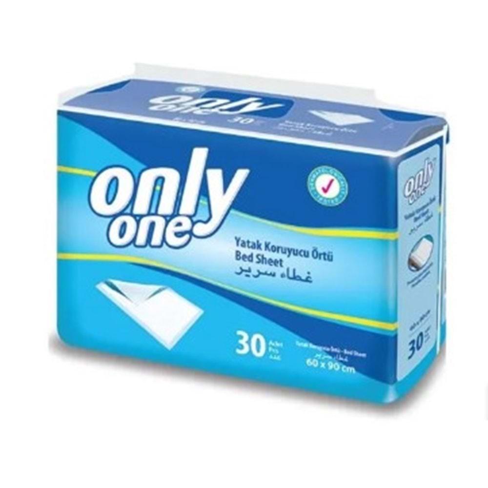 Onlyone Yatak Koruyucu Örtü 60X90Cm 30 Lu