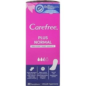 Carefree Plus Normal Fresh 20 li
