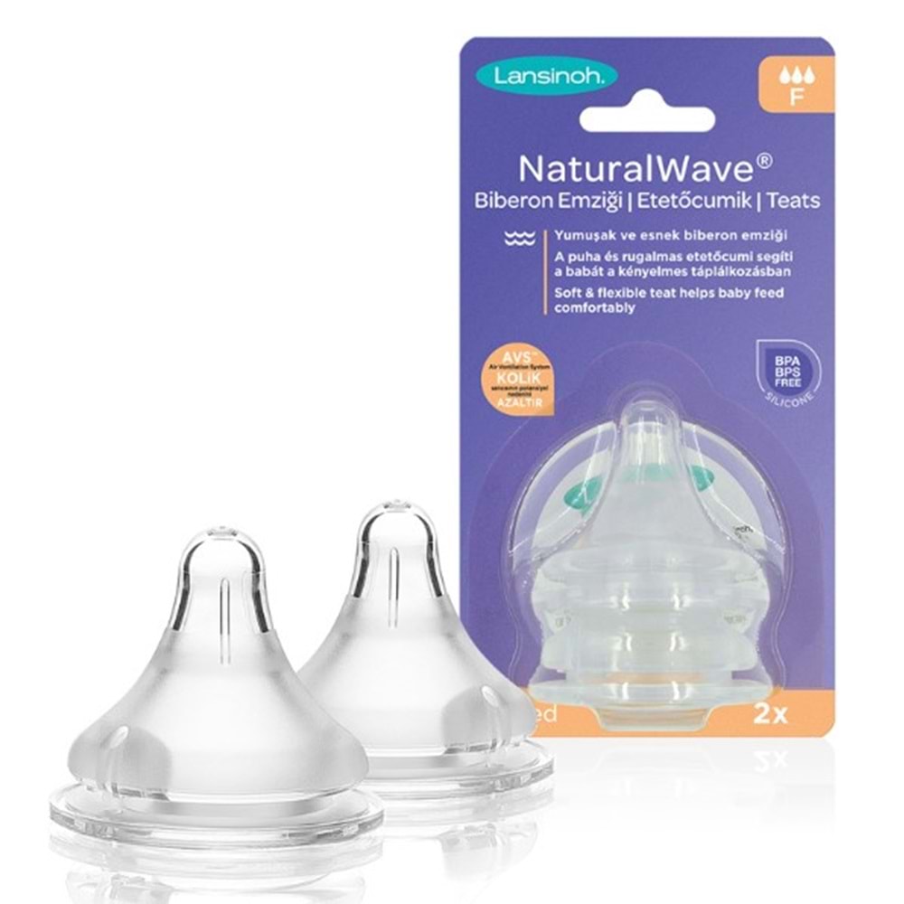 Lansinoh Biberon Emziği Hızlı Akıs L