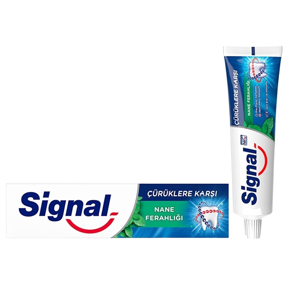 Signal Diş Macunu Çürüklere Karşı Nane Ferahlığı 100 mL