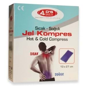 DS Plus Termo Jel Kompres 13x27 Cm