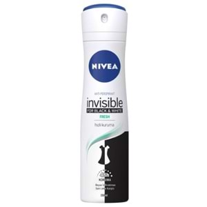 Nıvea Deodorant Women Invısıble B&W Fresh 150Ml