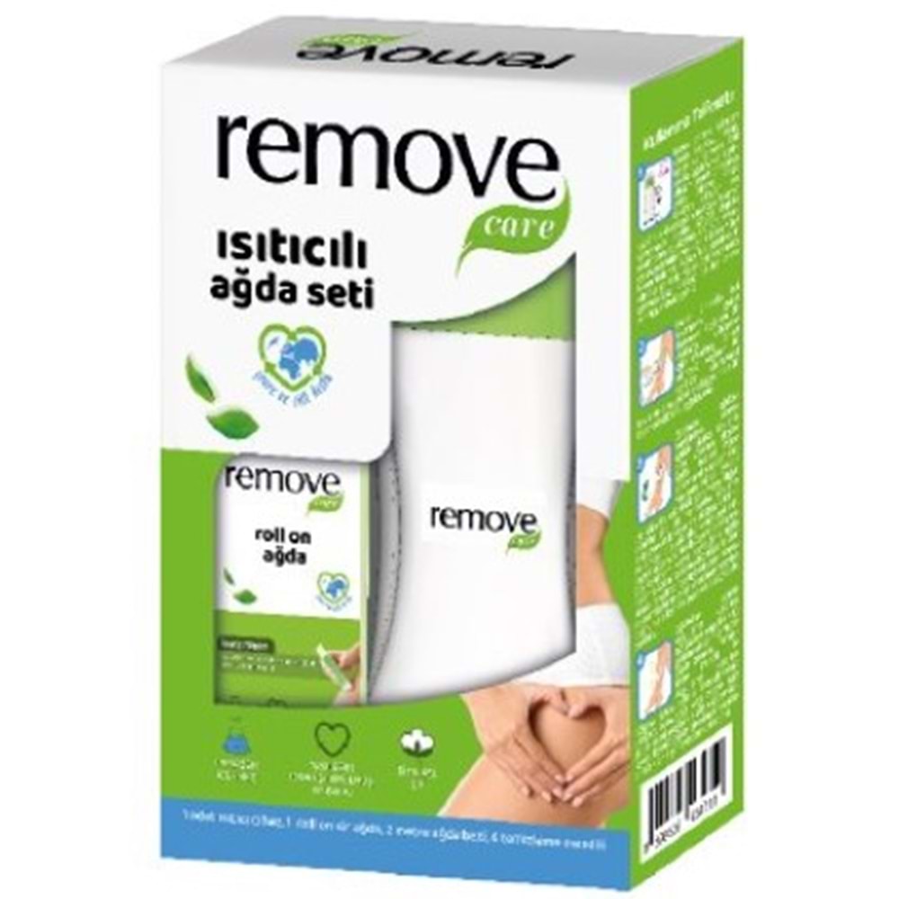 Remove Care Isıtıcılı Ağda Seti