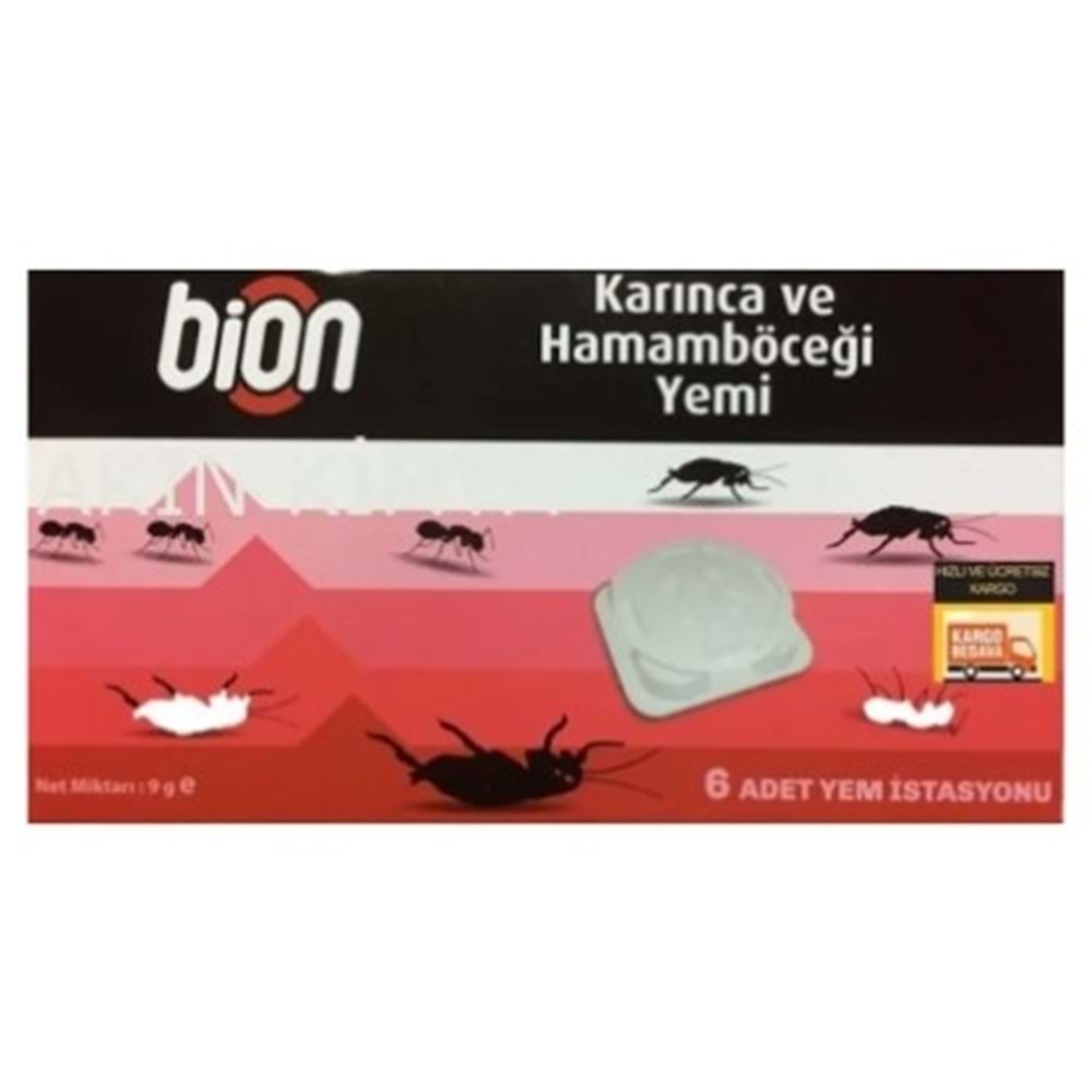 Bion Hamamböceği Yemi 6'Lı