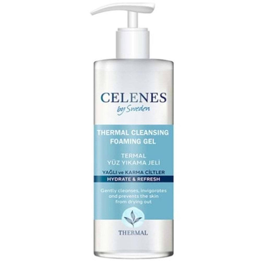 Celenes Thermal Yağlı/Karma Ciltler Yüz Temizleme Jeli 250ml