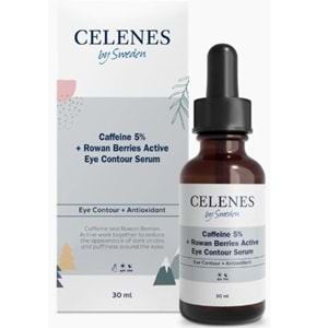 Celenes Caffeine %5 + Rowan Berries Göz Serumu 30ml