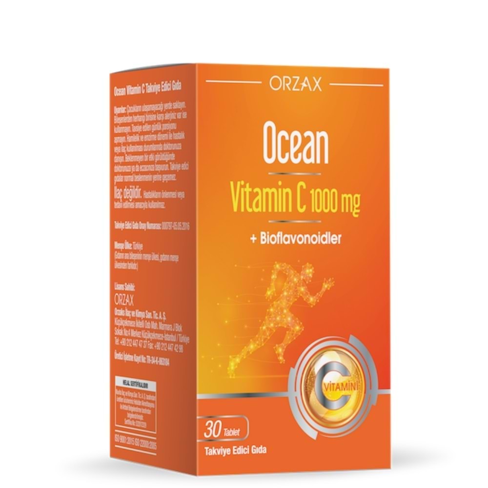Ocean Vitamin C 1000Mg 30 Tablet