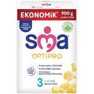 SMA Optipro Bebek Devam Sütü 900Gr NO:3