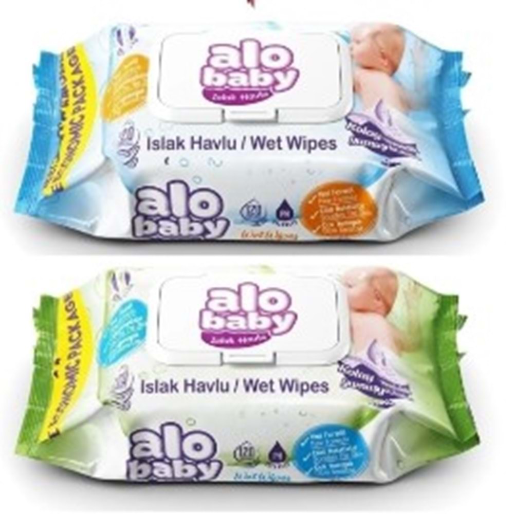 Alo Baby Islak Mendil 120Lı