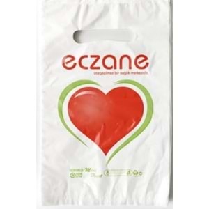 Arma Eczane Baskılı El Geçme Mini Poşet 100Lü No:1