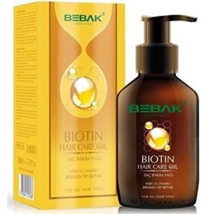 Bebak Biotin Saç Bakım Yağı 100Ml