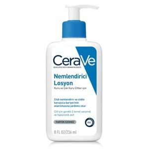 CeraVe Kuru Ciltler için Nemlendirici Yüz ve Vücut Losyonu 236 mL