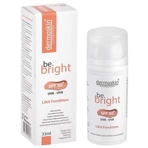 Dermoskin BB Krem Be Bright SPF50+ Lıkıt Fondöten Medıum 33 Ml