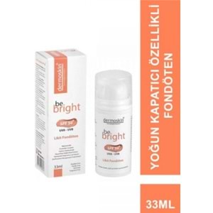 Dermoskin BB Krem Be Brıght SPF50+ Lıkıt Fondöten Lıght 33 Ml