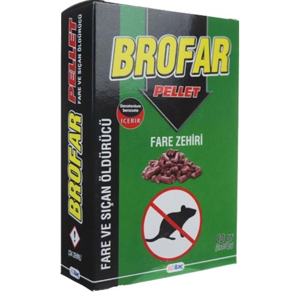 Brofar Fare Pelletı 80Gr