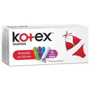 Kotex Tampon Süper 16 Lı
