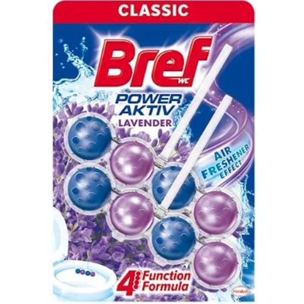 Bref Wc Blok 100Gr Power Activ Lavanta 2Lı
