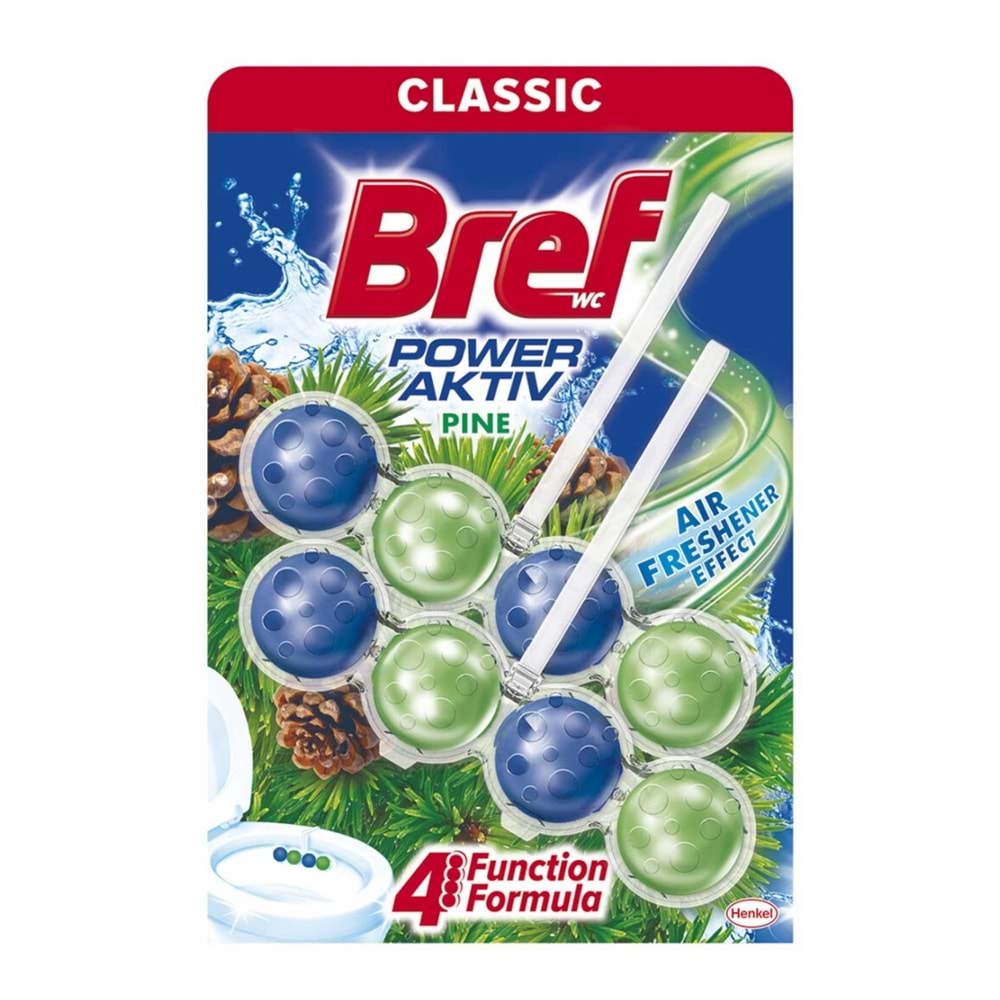 Bref Wc Blok 100Gr Power Activ Çam Tazelik 2Lı