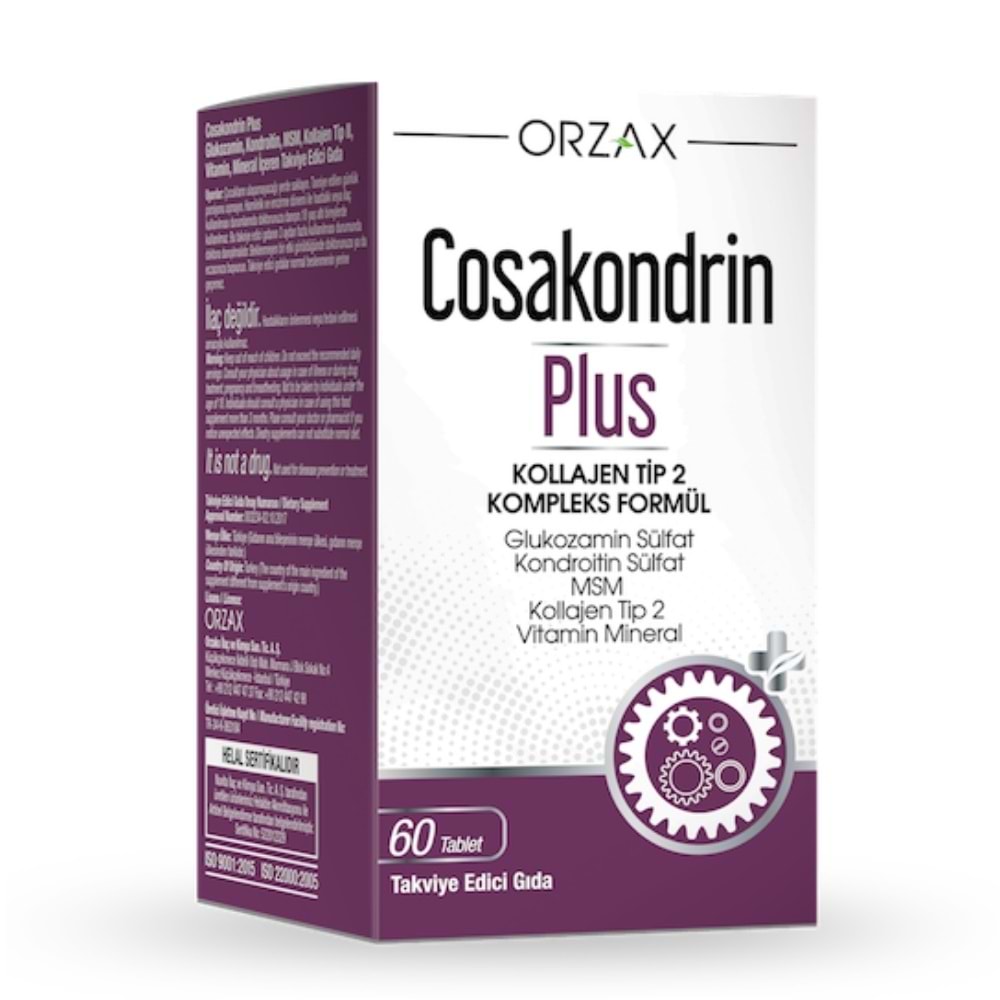 Orzax Cosakondrin Plus 60 Tablet