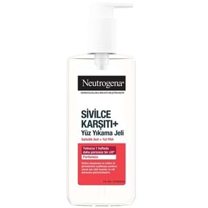 Neutrogena Sivilce Karşıtı + Yüz Yıkama Jeli 200 Ml