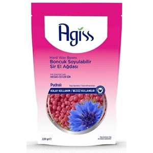 Agiss Boncuk Soyulabilir Ağda Pudralı 220G