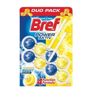 Bref Wc Blok 100Gr Power Activ Limon 2Lı