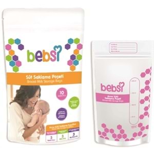 Bebsi Süt Saklama Poşeti 10Lu (562)