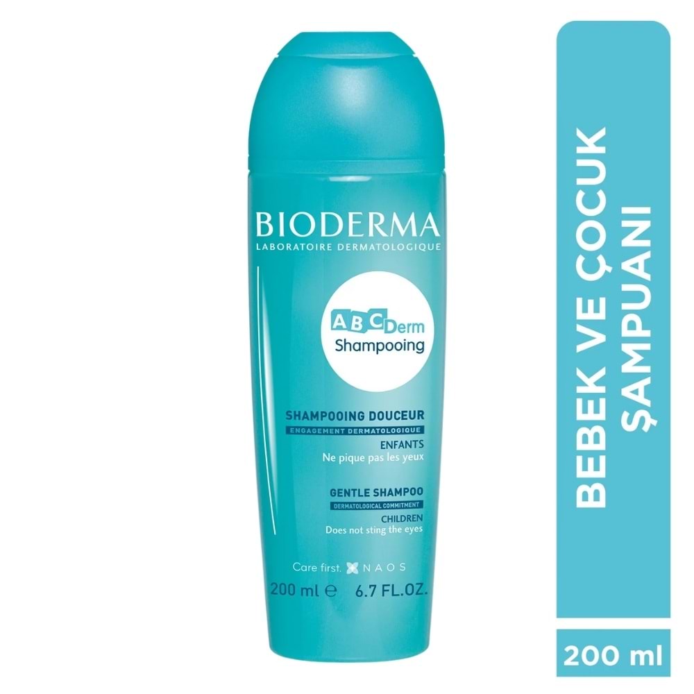 Bioderma ABCDerm Gentle Shampoo 200 mL