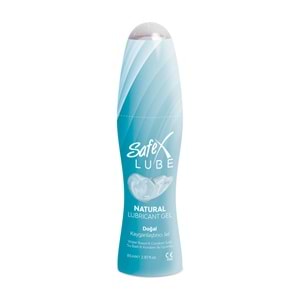 Safex Lube Kayganlaştırıcı Jel Natural 85Ml