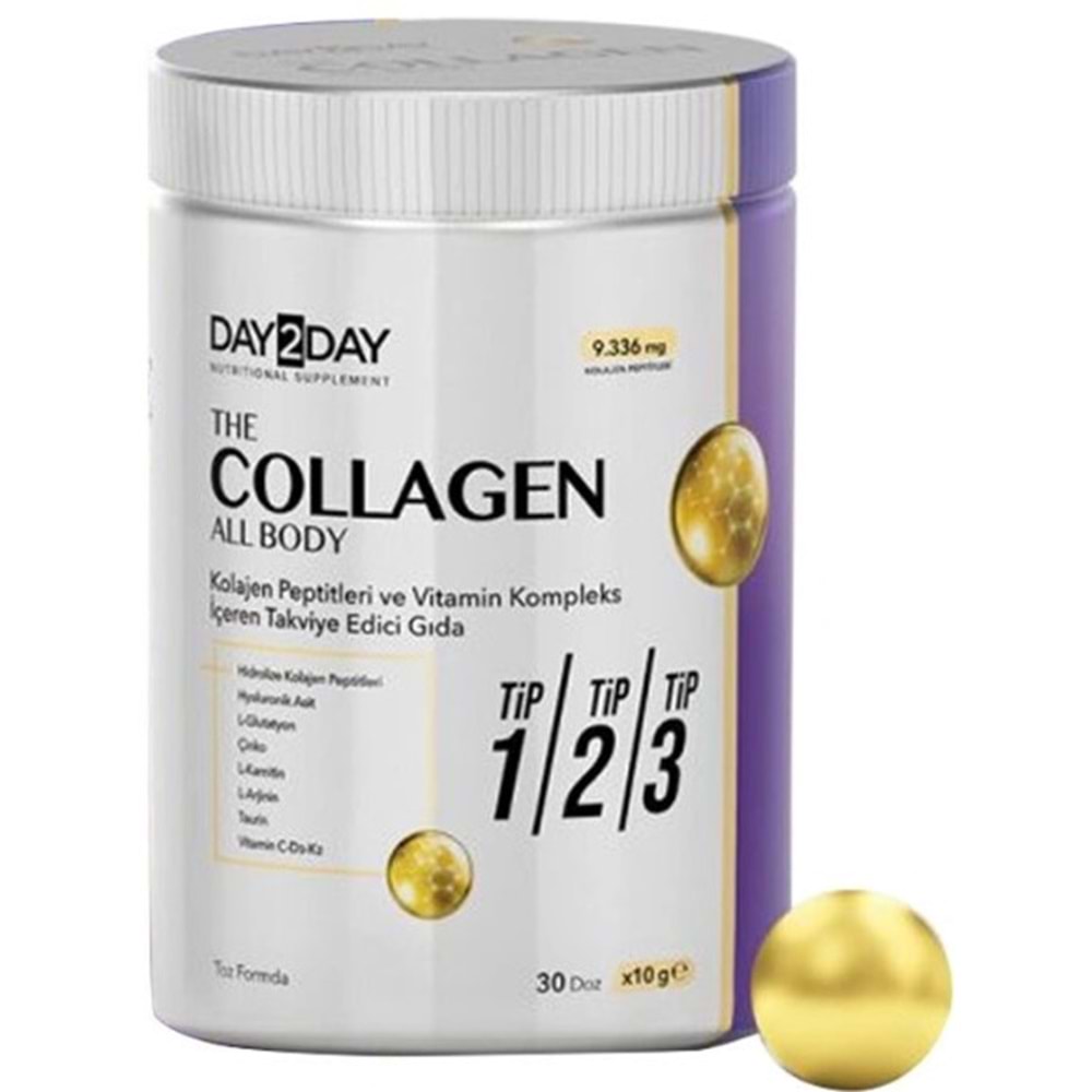 Day2Day The Collagen All Body Toz 10Gr 30 Şase