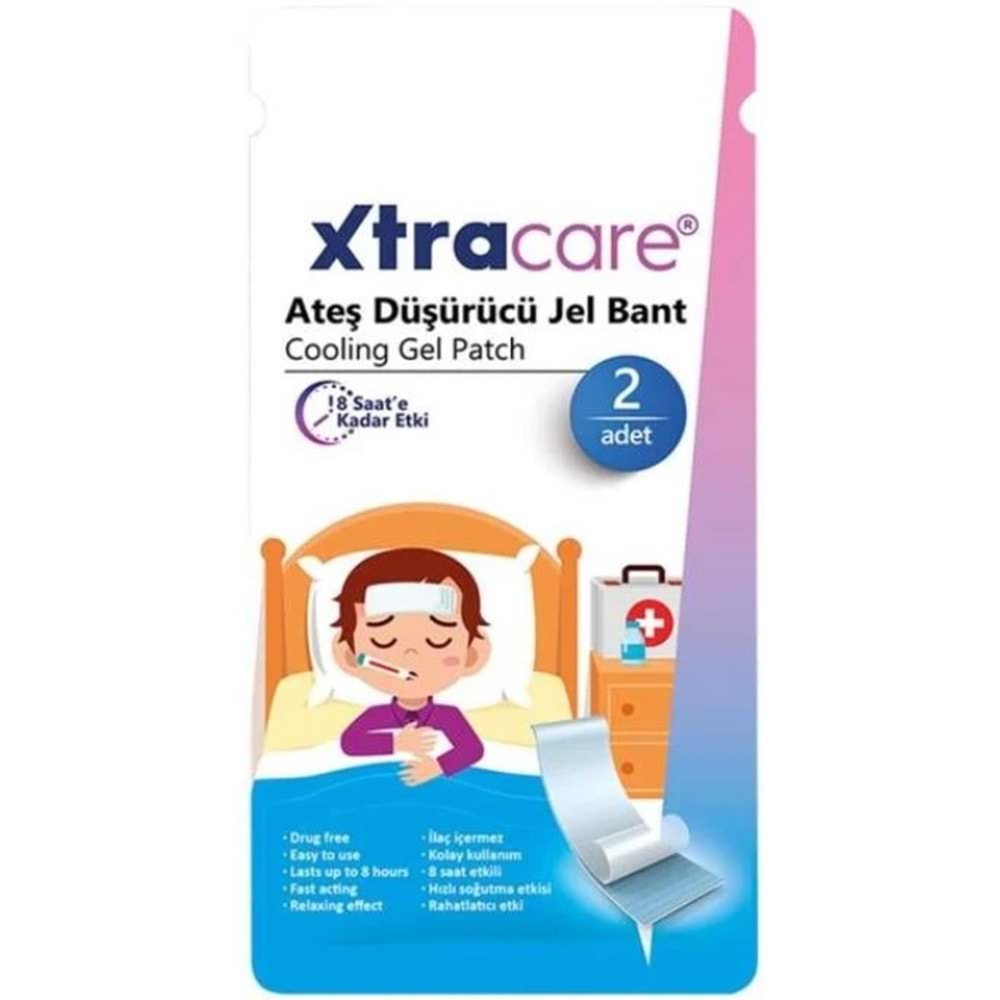 Xtra Care Ateş Düşürücü Jel Bant 2 Adet