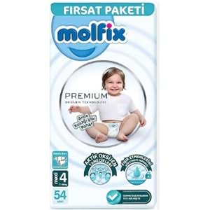 Molfıx Premıum Fırsat Paketı No:4 Maxı (7-14kg) 54Lü