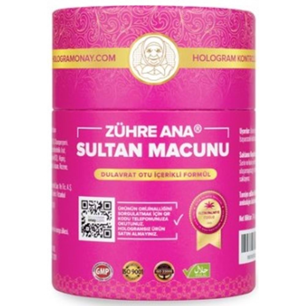 Zühre Ana Sultan Macunu 240Gr