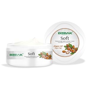 Bebak Soft Krem 300Ml Kavanoz Argan Yağlı