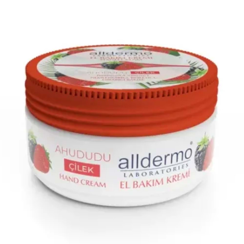 Alldermo El Bakım Kremi Ahududu Çilek 150ml