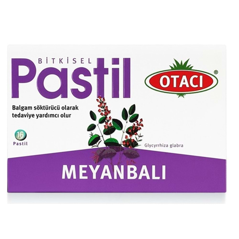 Otacı Meyan Ballı Pastil 16lı