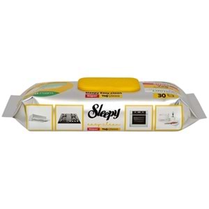 Sleepy Yüzey Temizlik Havlusu Yağ Çözücü 30Lu