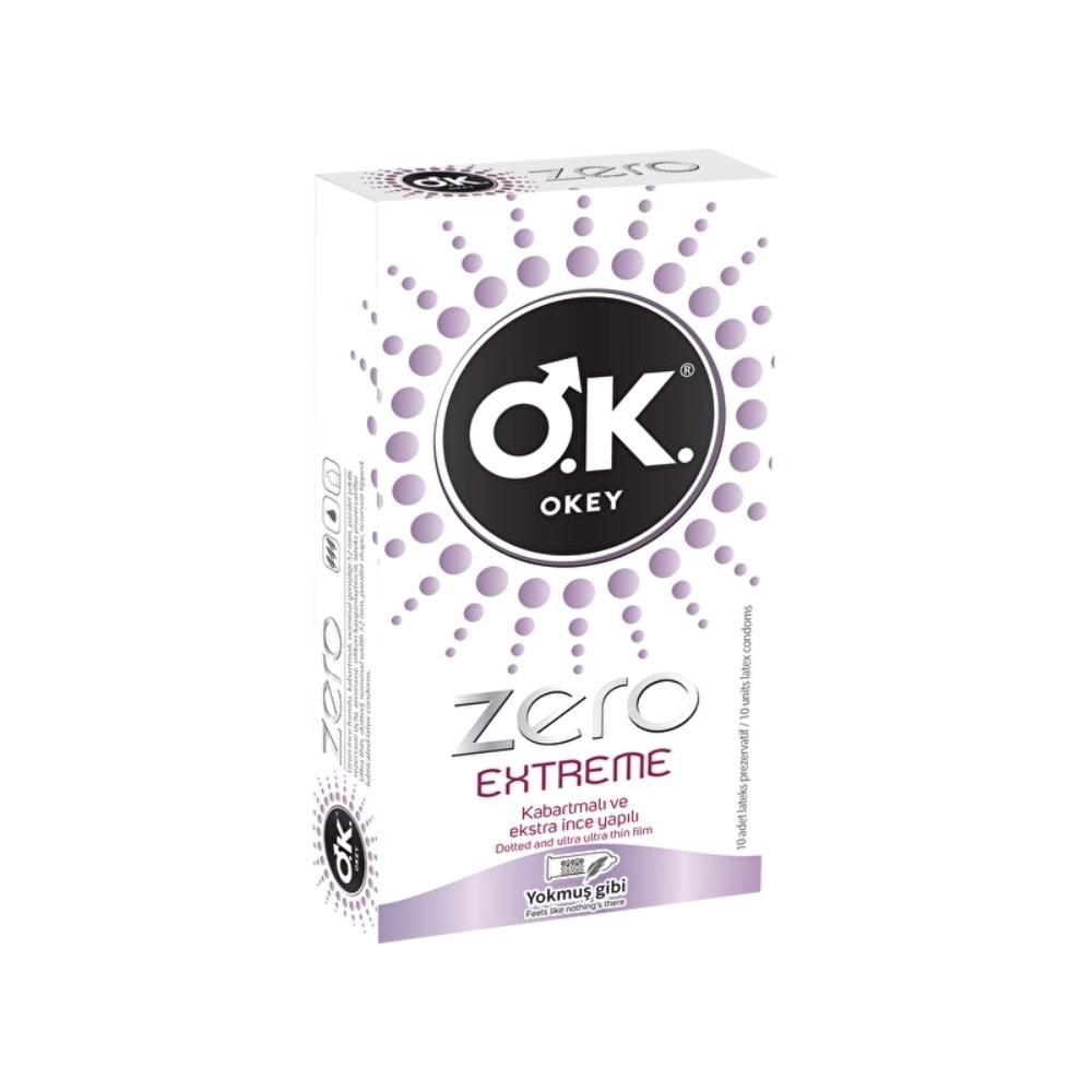 Okey Zero Extreme Prezervatif 10 lu