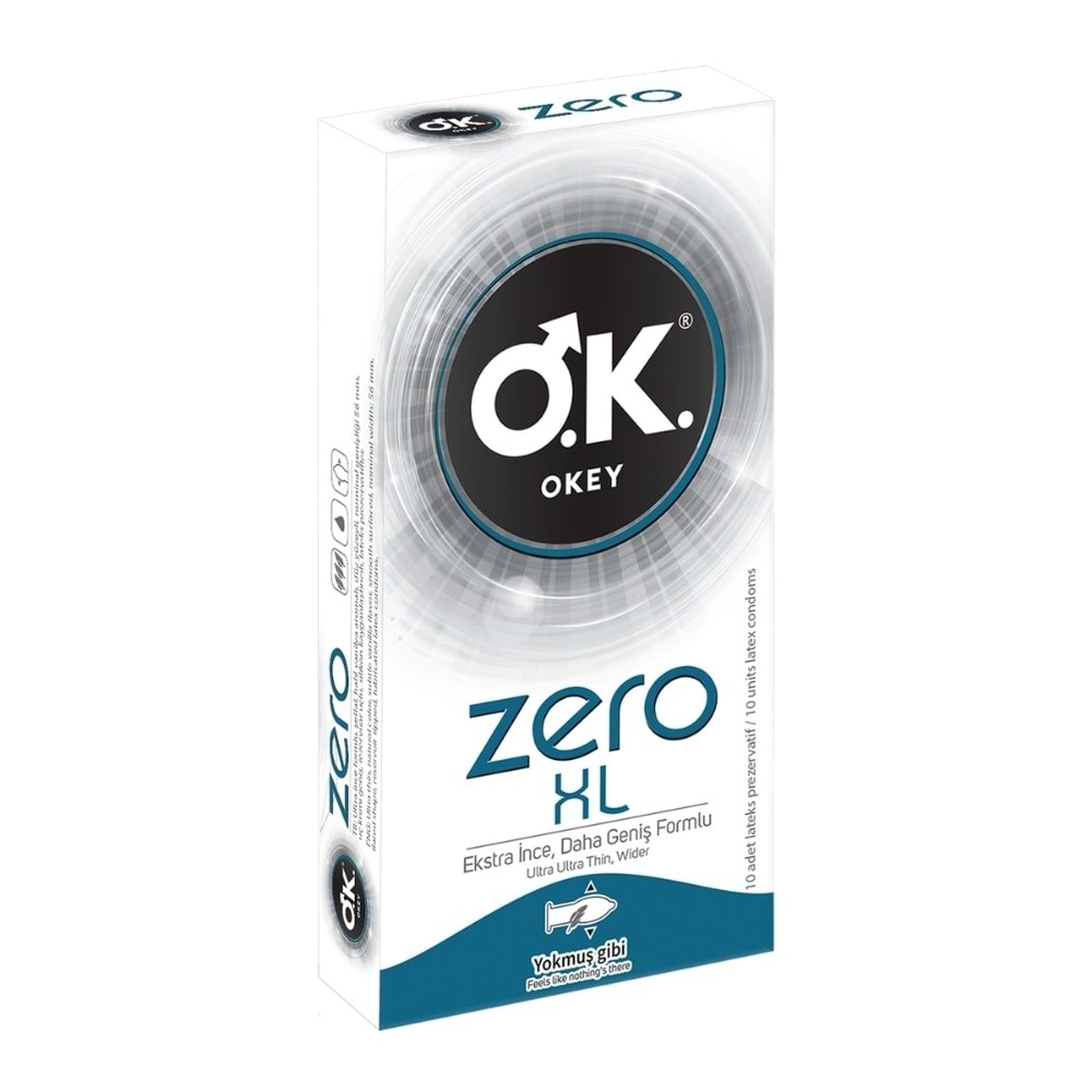 Okey Zero XL Prezervatif 10 lu