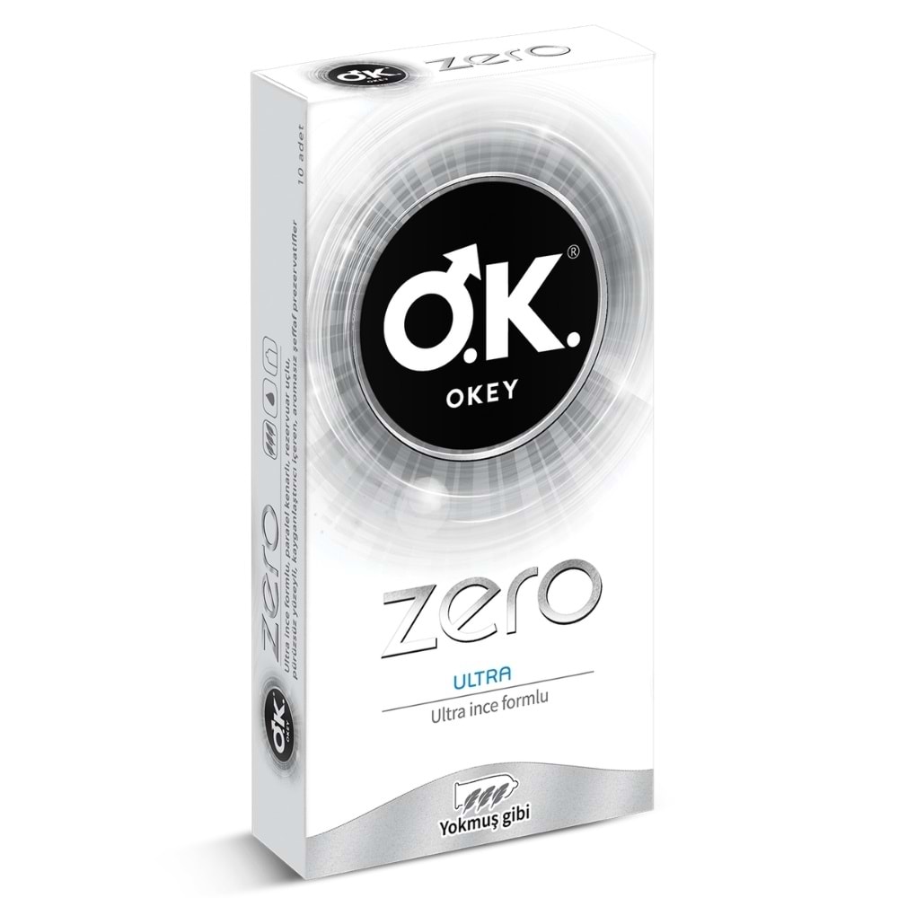 Okey Zero Ultra Prezervatif 10lu